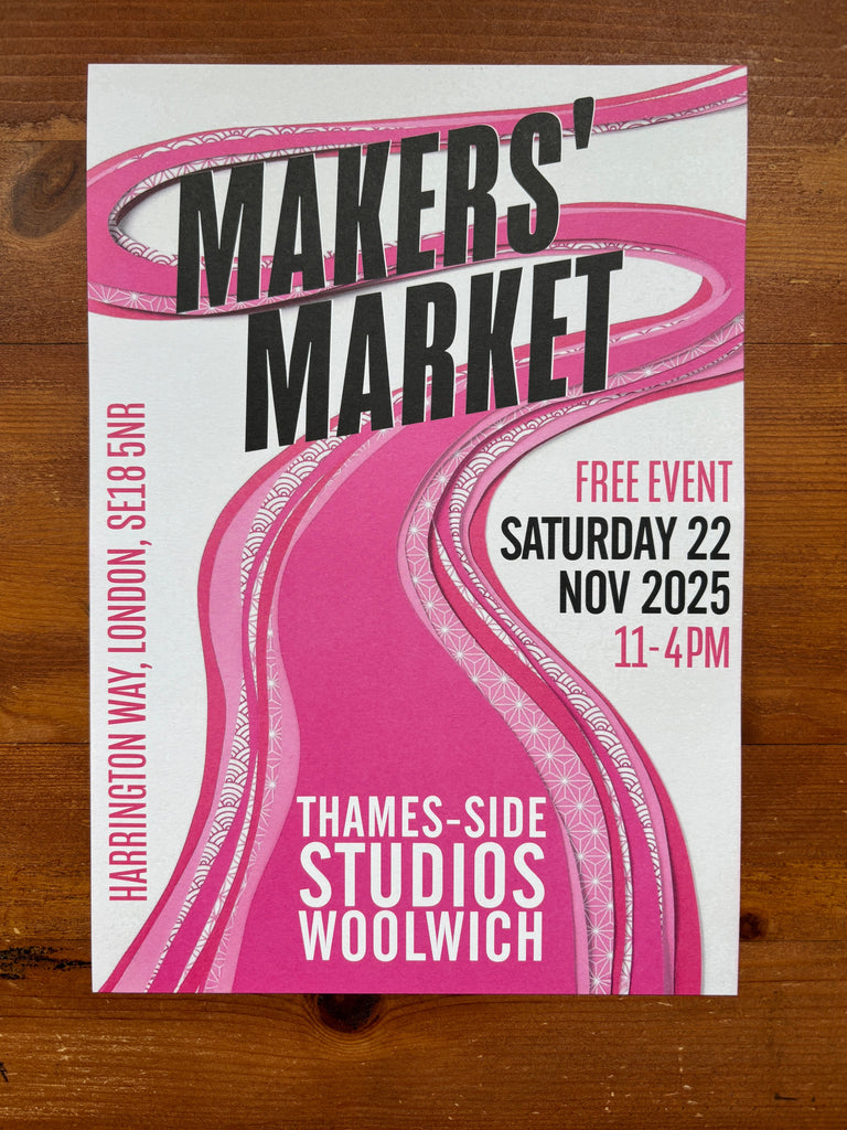 Bornella Fabrics will be at the Makers' Market at Thames-Side Studios