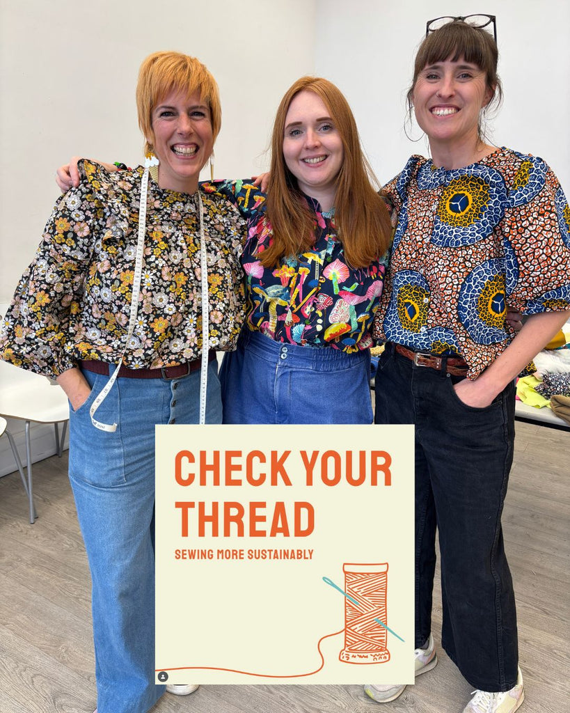 Check you Thread Podcast at The London Fabric Swap