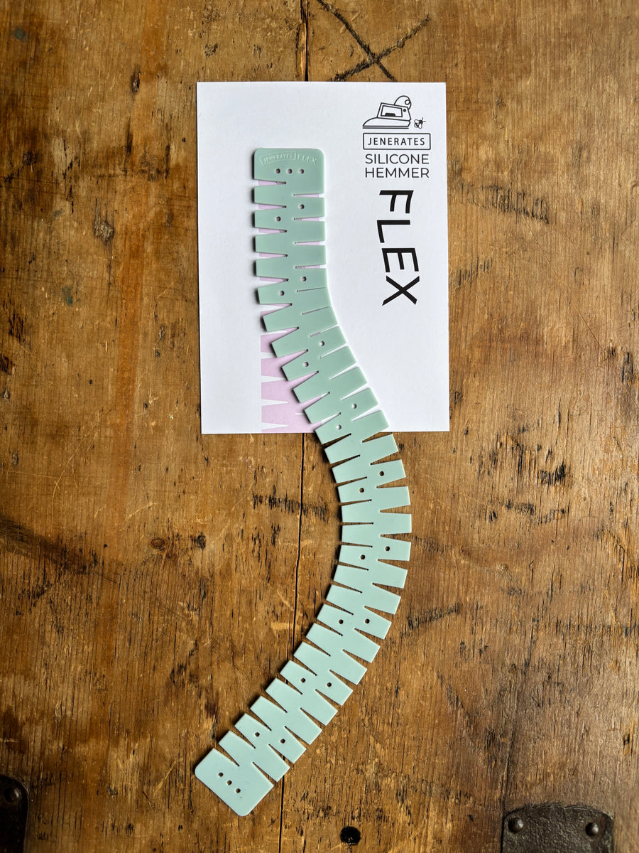 Flex Silicone Hemmer, Jauge Ourlet Coutures, Règle Souple Coutures